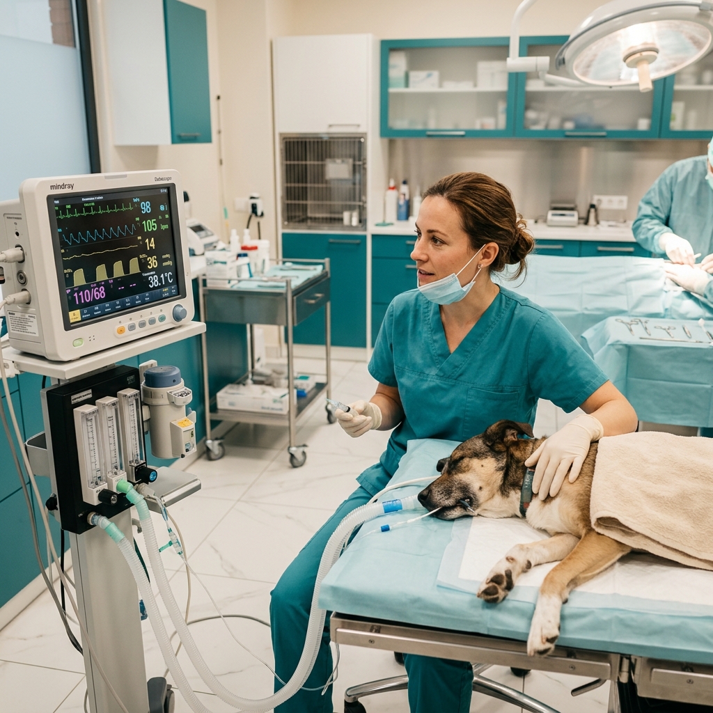 MVZ Zulma Gissell Fabian Ayón en consulta veterinaria